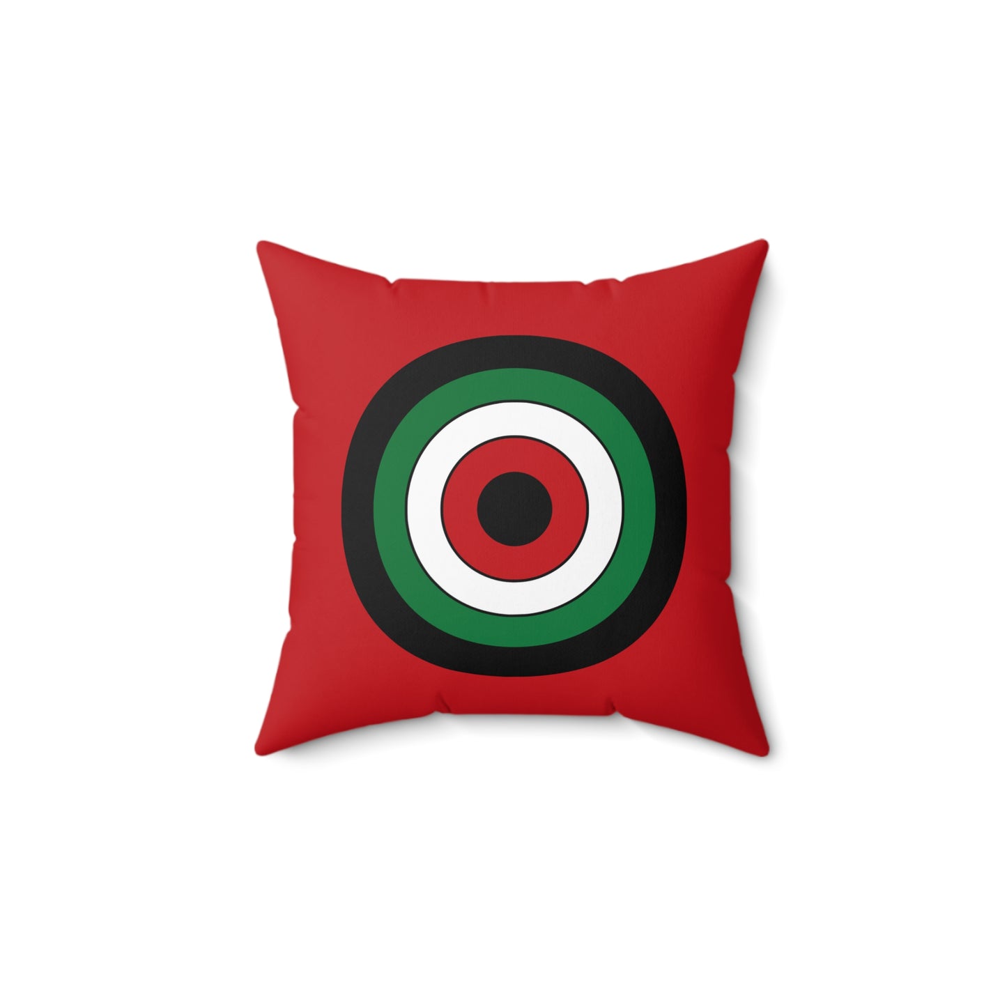 Western Sahara Retro Target Cushion Pillow