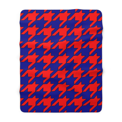 Taiwan Retro Houndstooth Blanket Throw