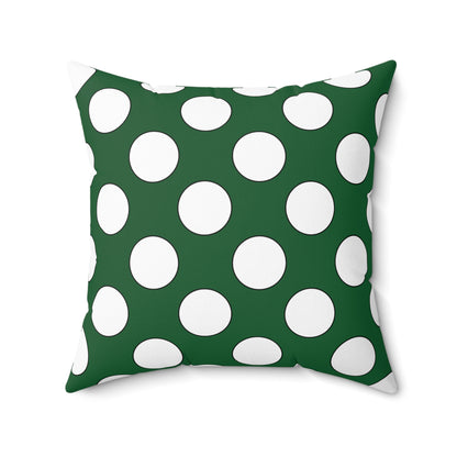 Saudi Arabia Retro Polka Dots Cushion Pillow
