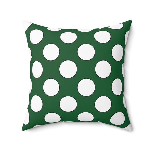 Saudi Arabia Retro Polka Dots Cushion Pillow