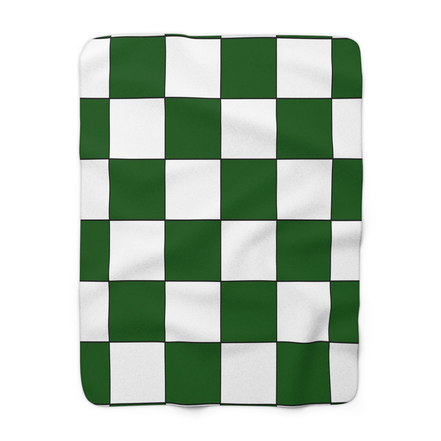 Pakistan Retro Check Blanket Throw