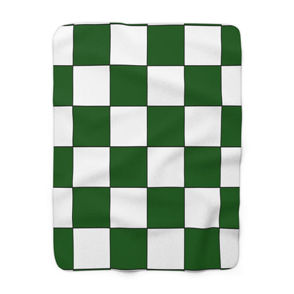 Pakistan Retro Check Blanket Throw