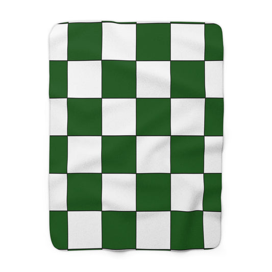 Pakistan Retro Check Blanket Throw