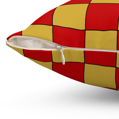 Montenegro Retro Check Cushion Pillow