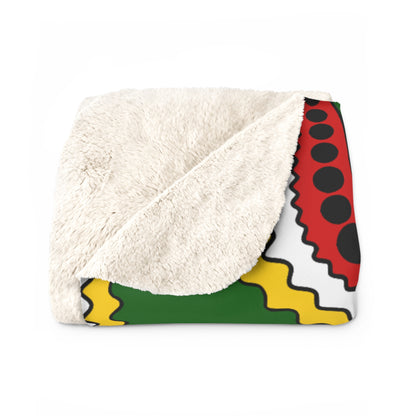 Zimbabwe Retro Paisley Blanket Throw