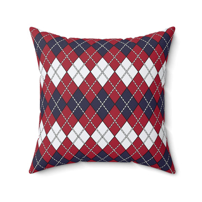 Thailand Retro Argyle Cushion Pillow