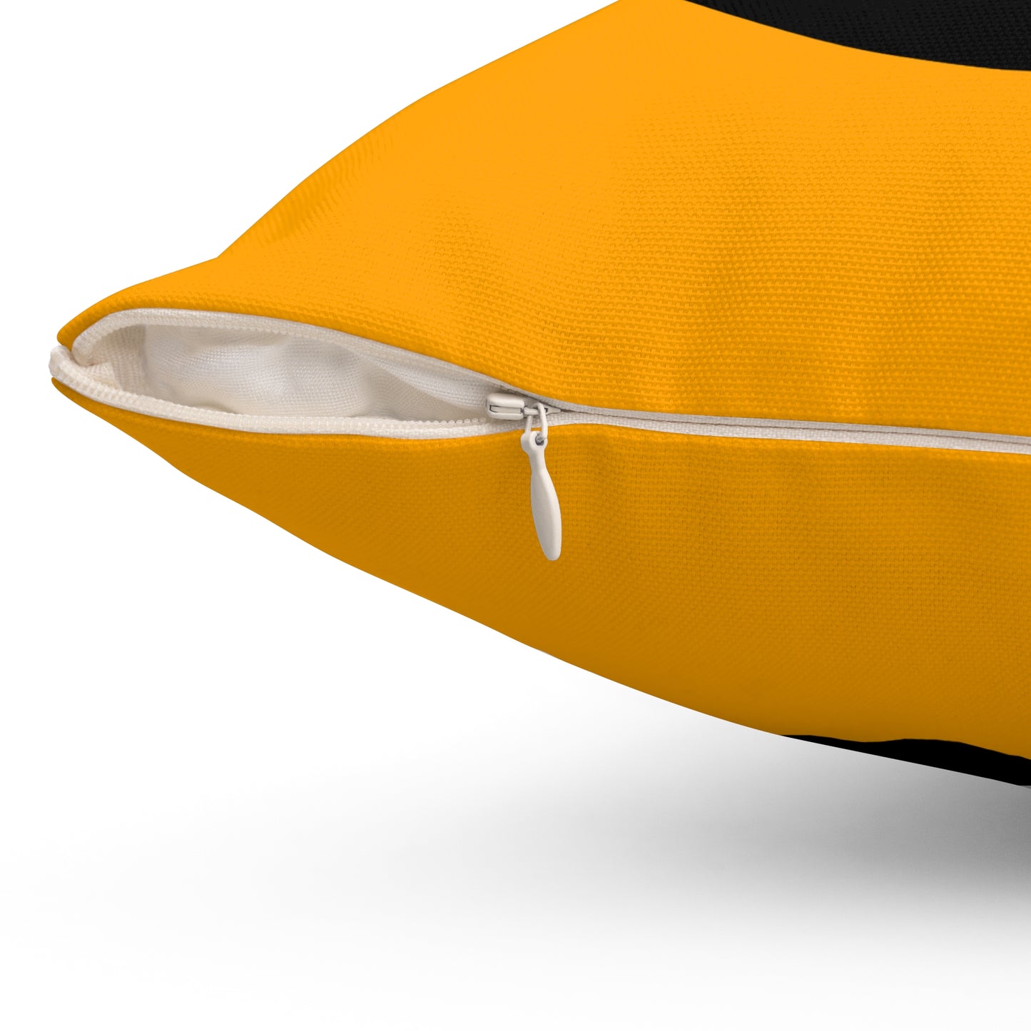 Orange, Black Retro Target Cushion Pillow