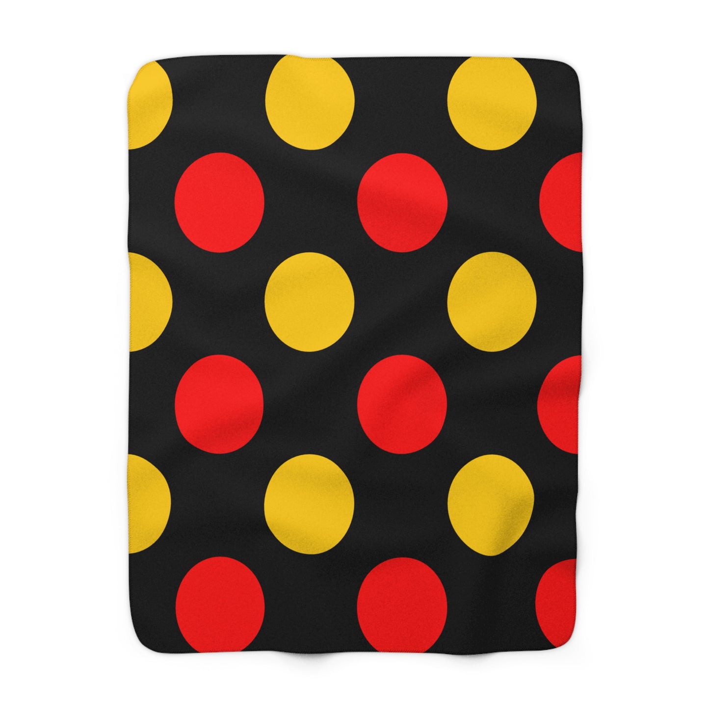 Germany Retro Polka Dots Blanket Throw