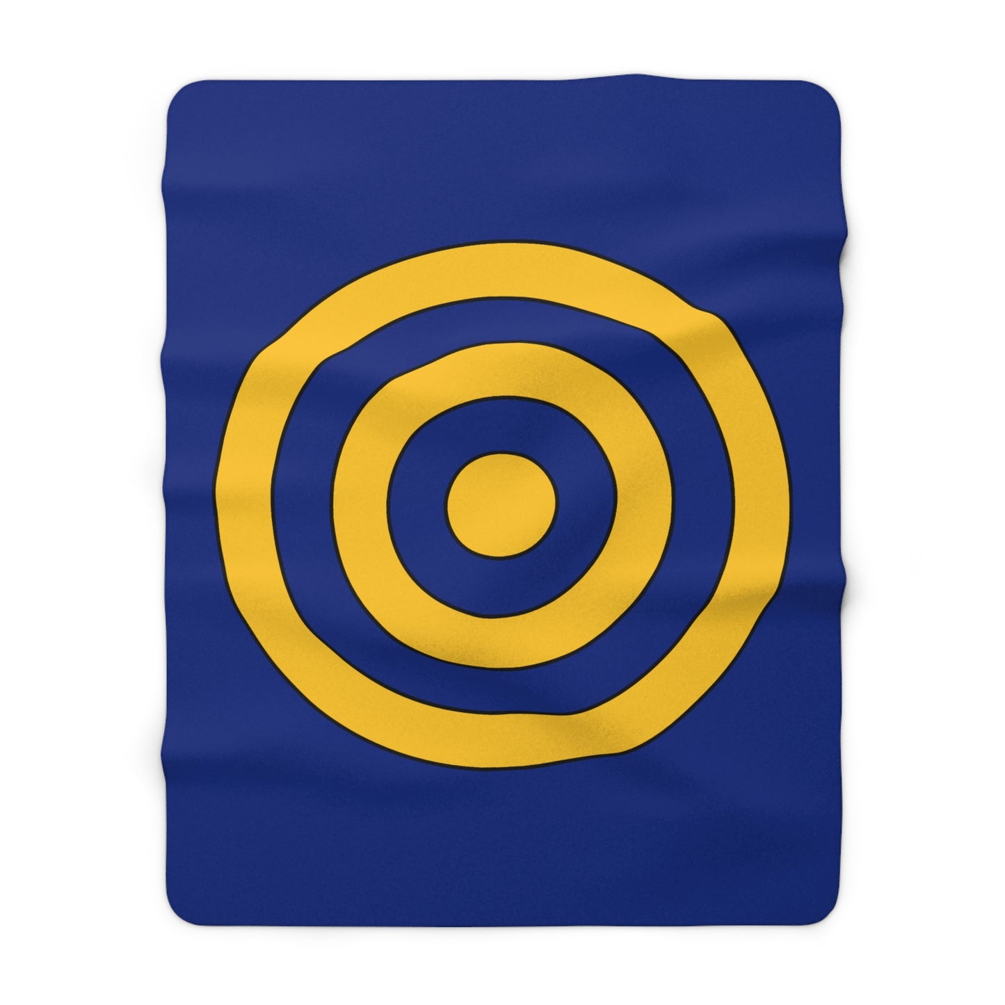 Barbados Retro Target Blanket Throw
