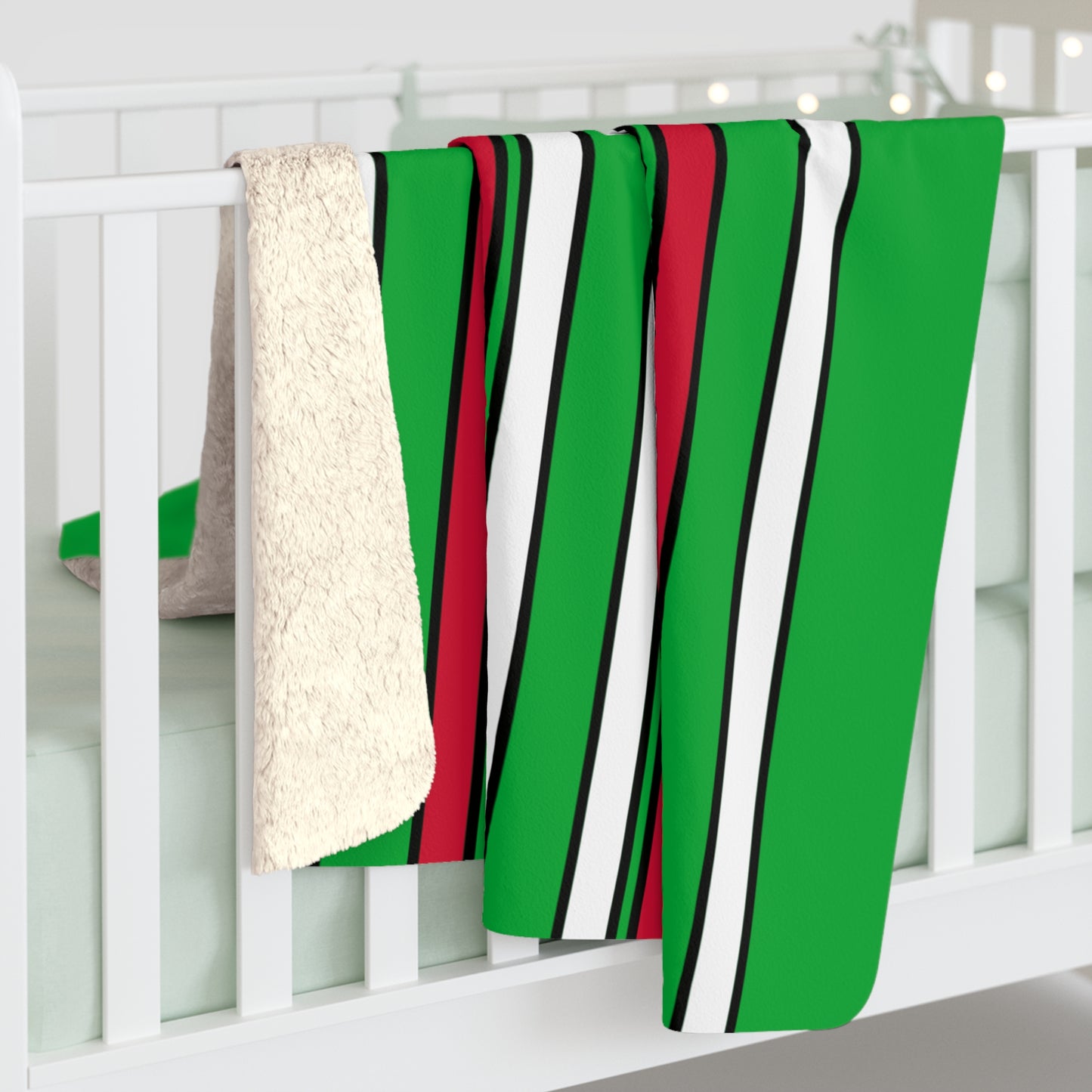 Wales Retro Stripes Blanket Throw