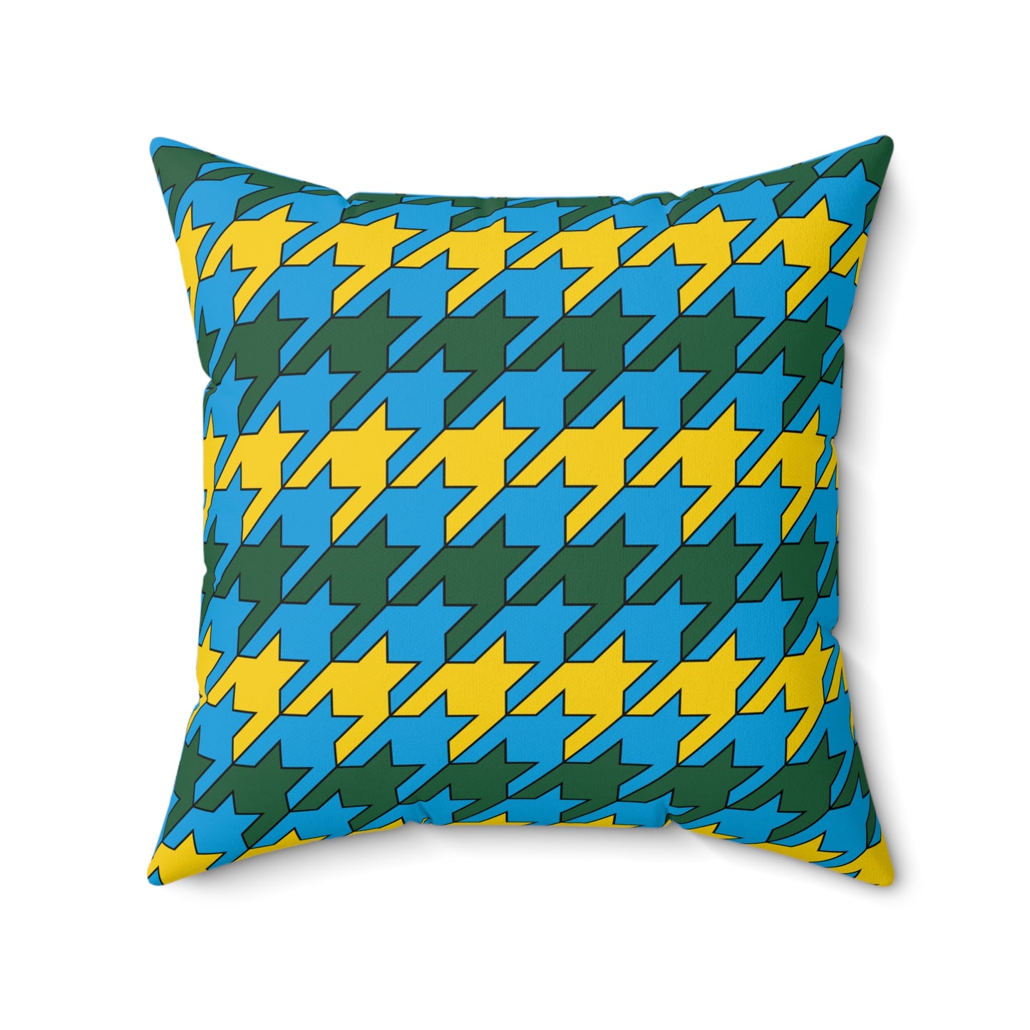Rwanda Retro Houndstooth Cushion Pillow