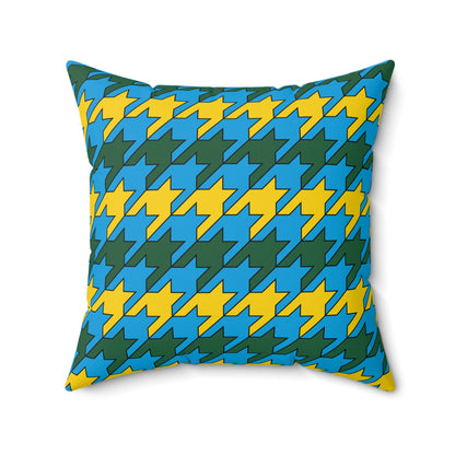 Rwanda Retro Houndstooth Cushion Pillow