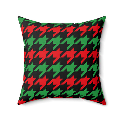 Libya Retro Houndstooth Cushion Pillow