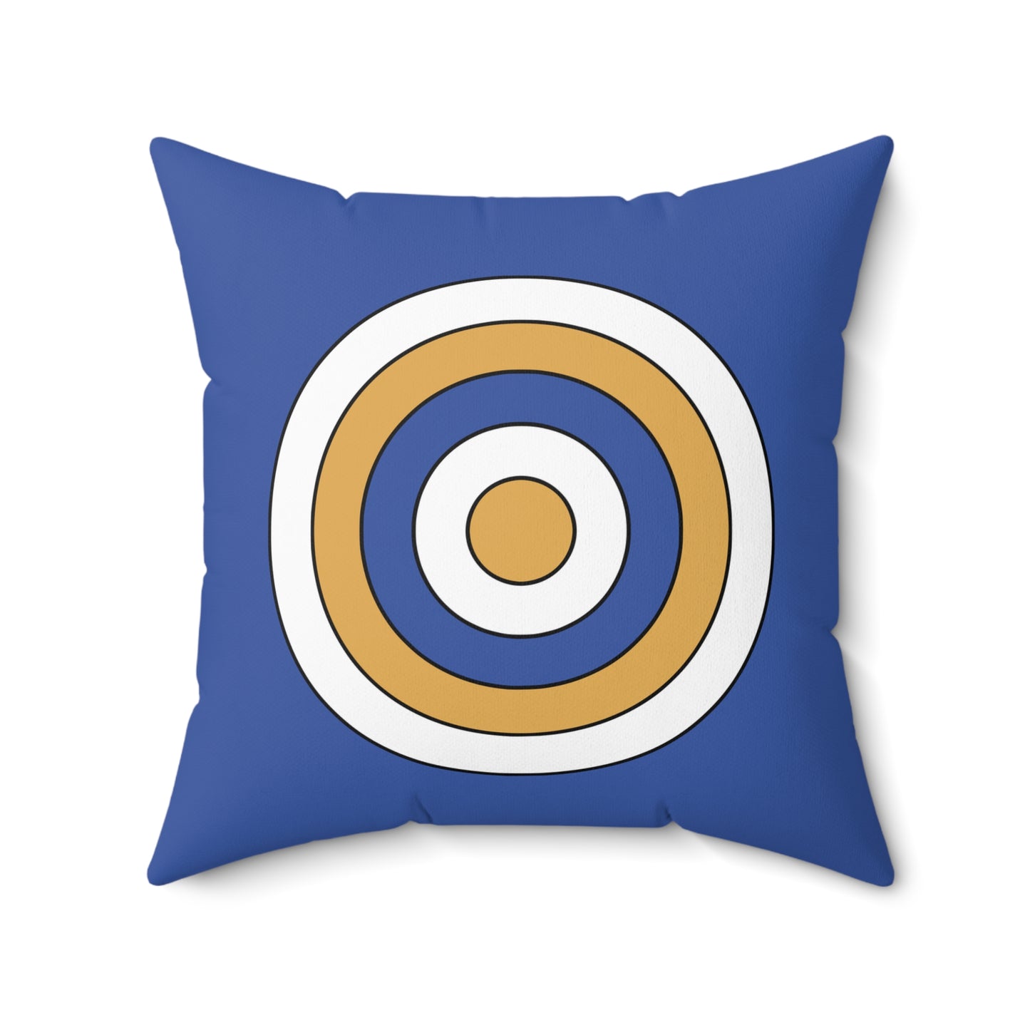 Marshall Islands Retro Target Cushion Pillow