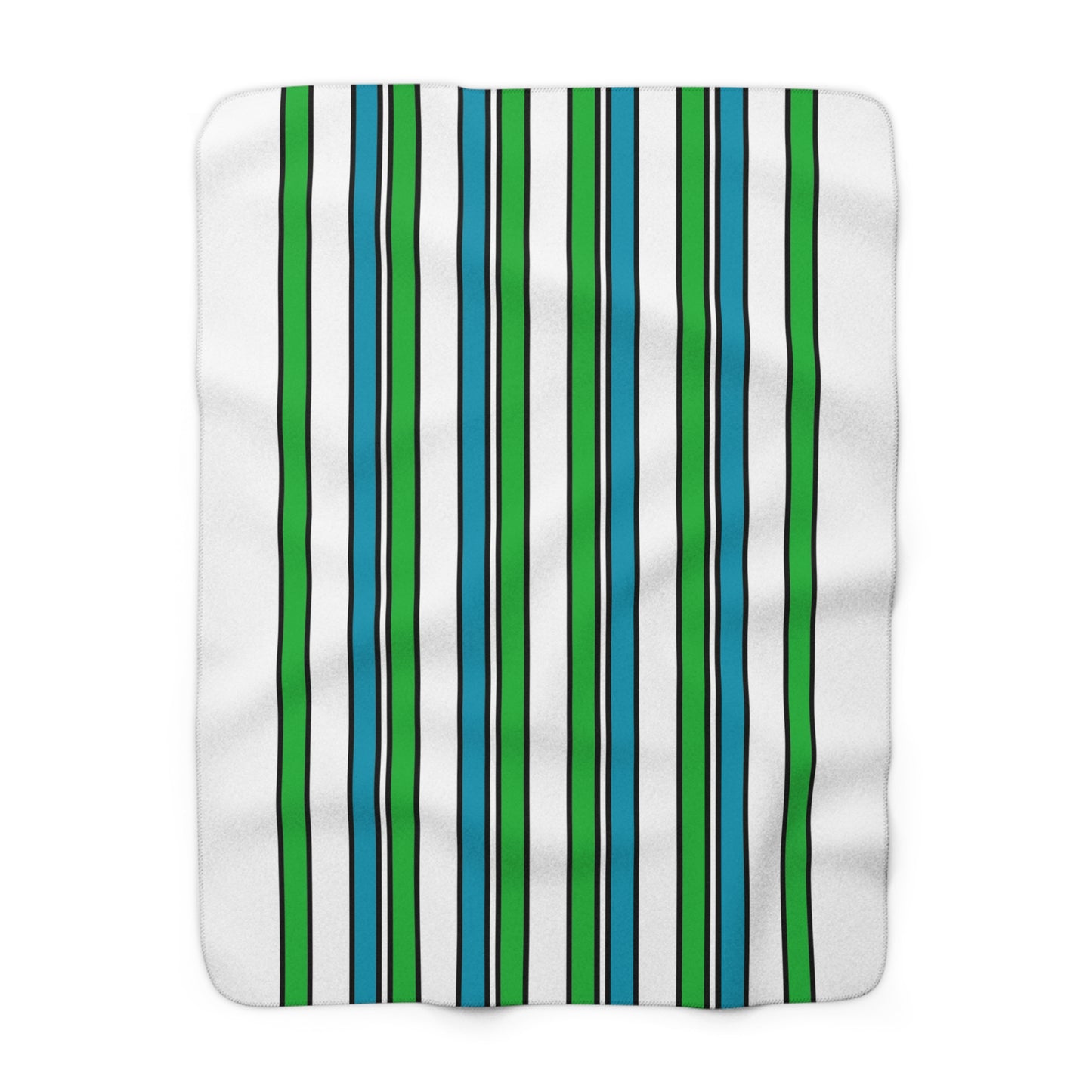 Uzbekistan Retro Stripes Blanket Throw