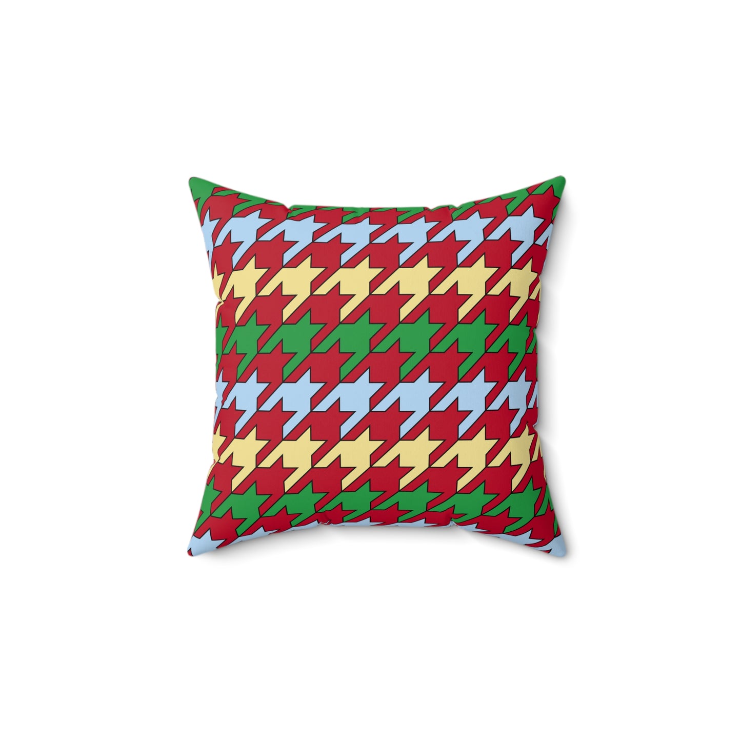 Eritrea Retro Houndstooth Cushion Pillow