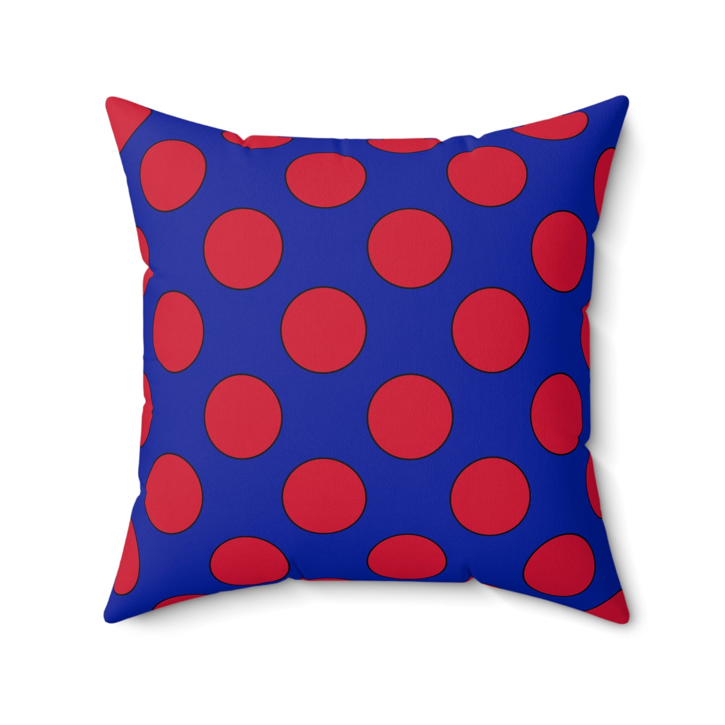 Haiti Retro Polka Dots Cushion Pillow