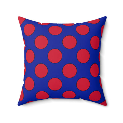 Haiti Retro Polka Dots Cushion Pillow