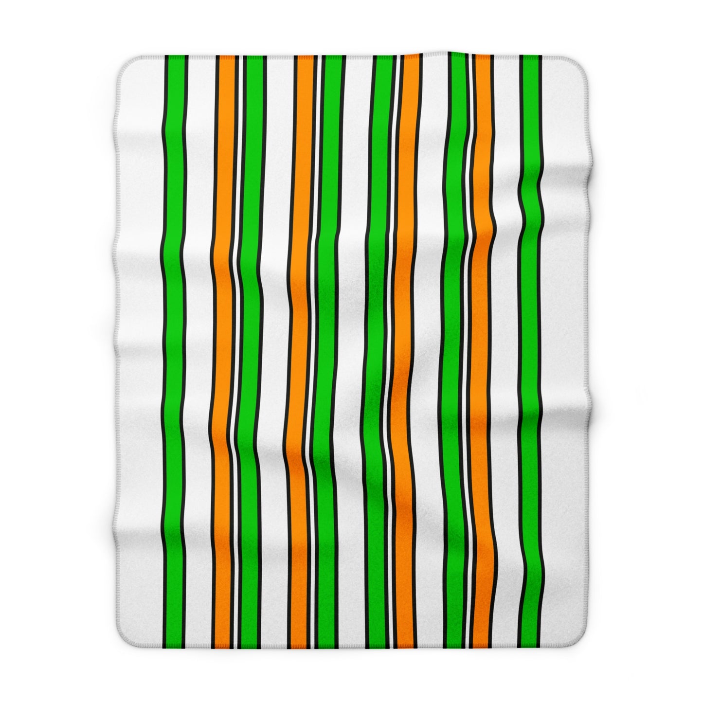 Cote Divoire Retro Stripes Blanket Throw
