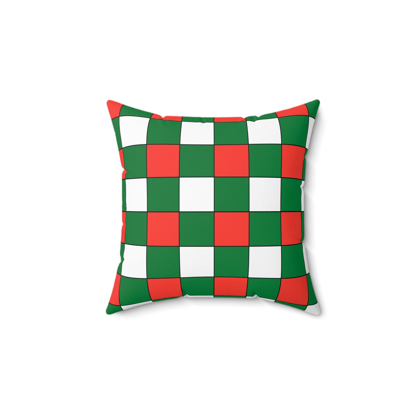 Madagascar Retro Check Cushion Pillow