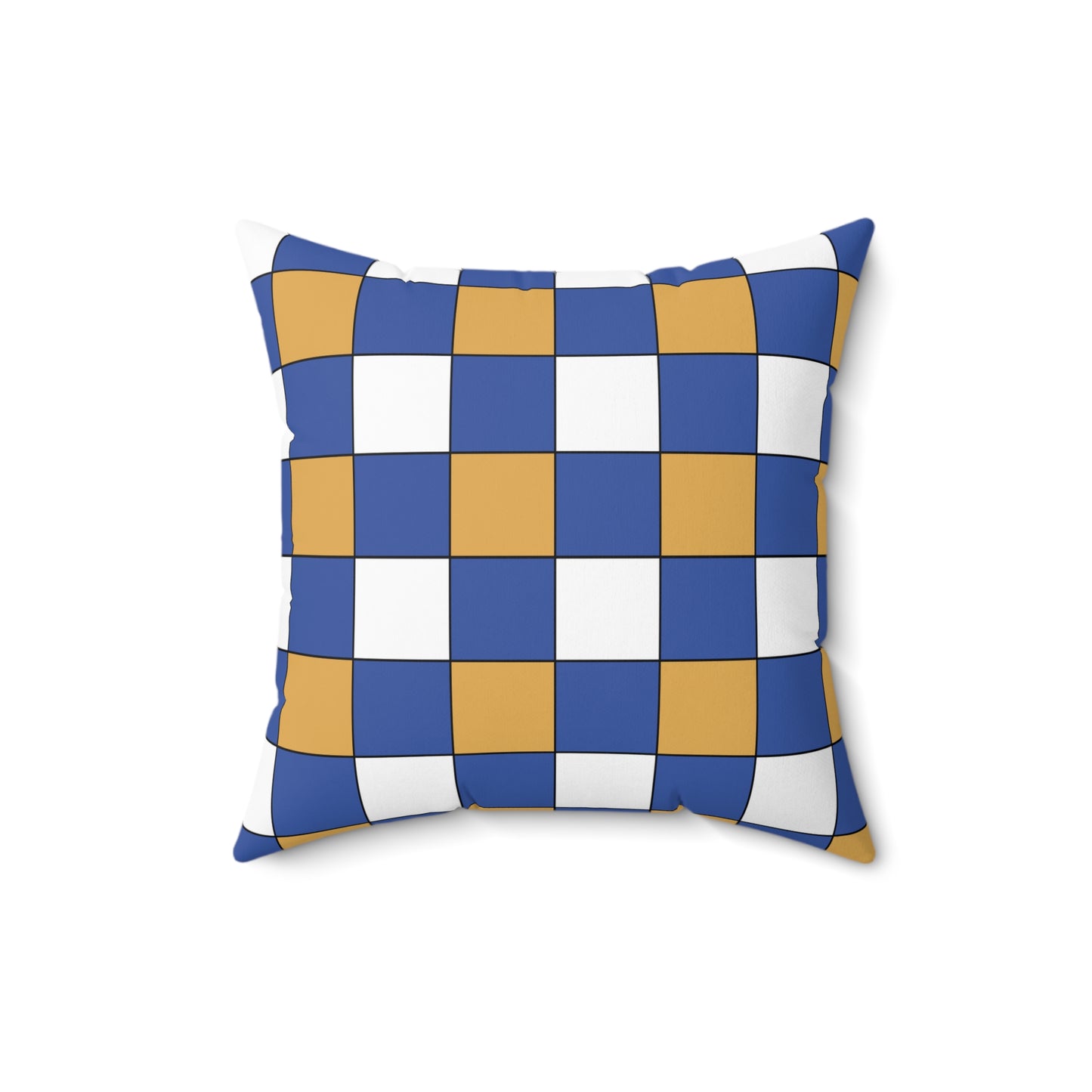 Marshall Islands Retro Check Cushion Pillow