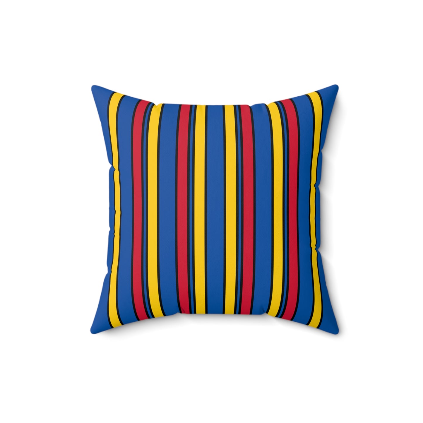 Aland Islands Retro Stripes Cushion Pillow