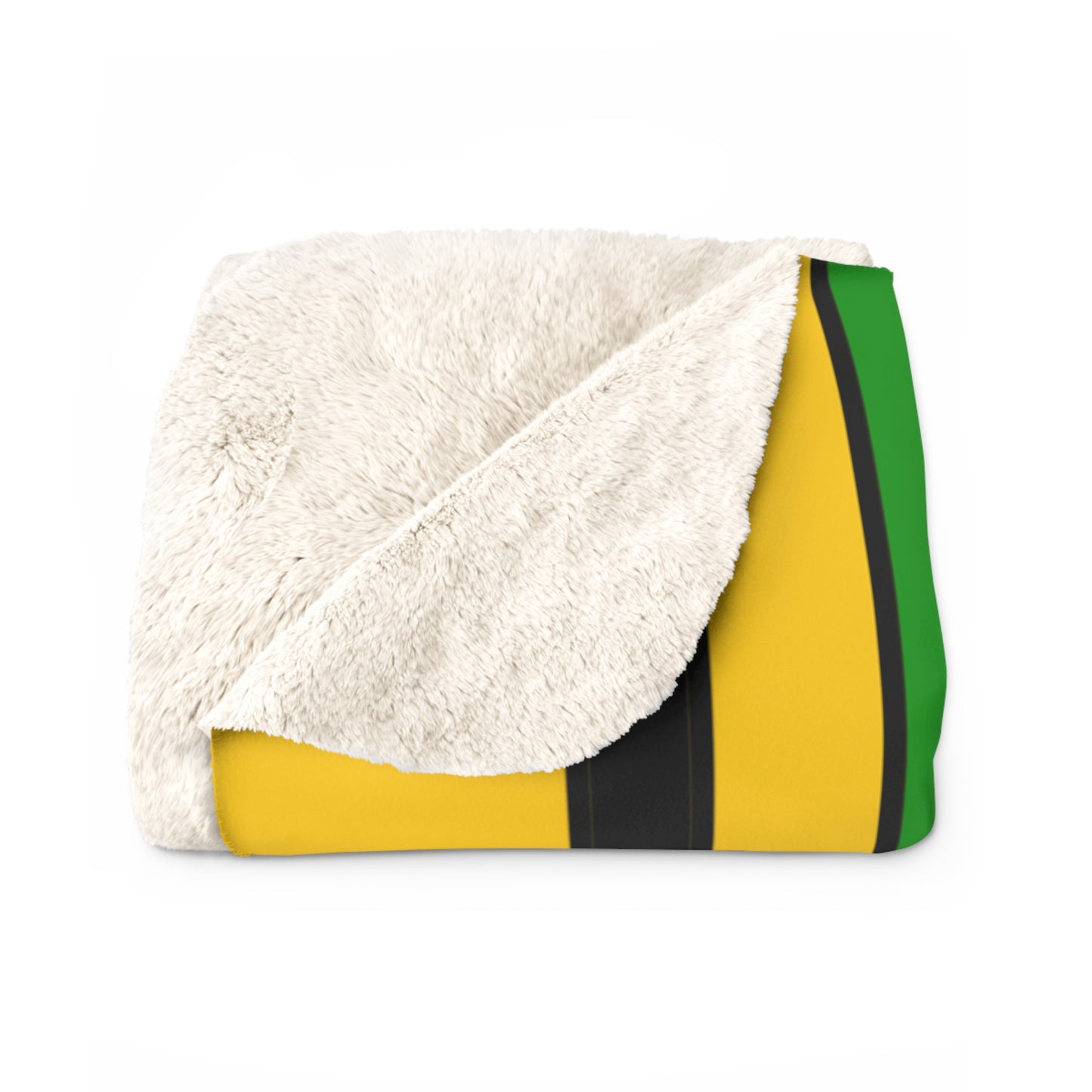 Jamaica Retro Stripes Blanket Throw