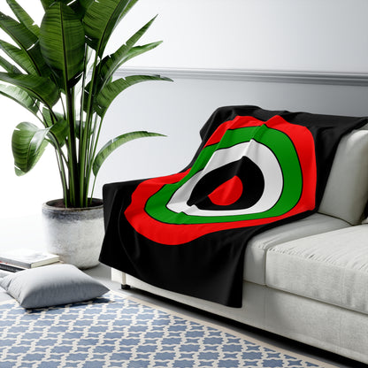 Sudan Retro Target Blanket Throw