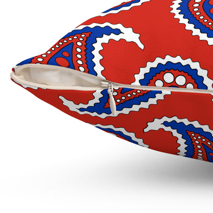 Chile Retro Paisley Cushion Pillow