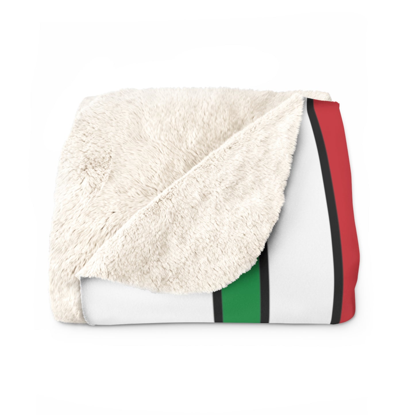 Italy Retro Stripes Blanket Throw