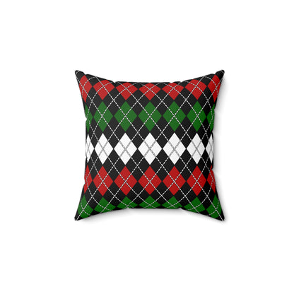 Kenya Retro Argyle Cushion Pillow