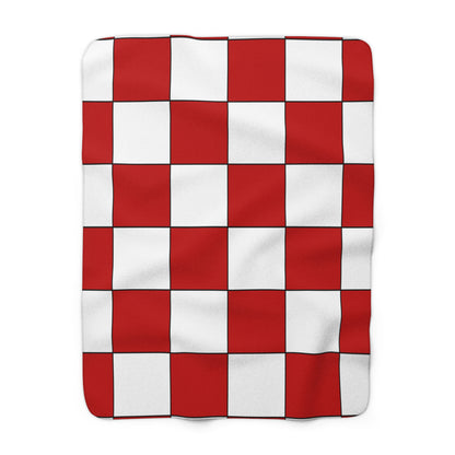 Tonga Retro Check Blanket Throw