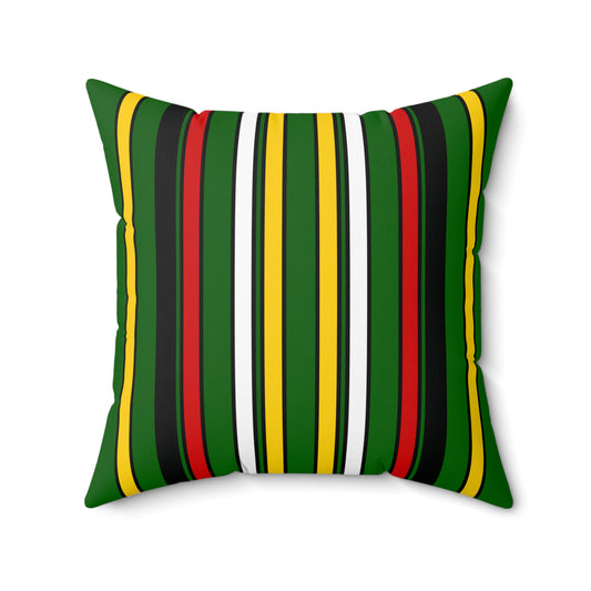 Zimbabwe Retro Stripes Cushion Pillow