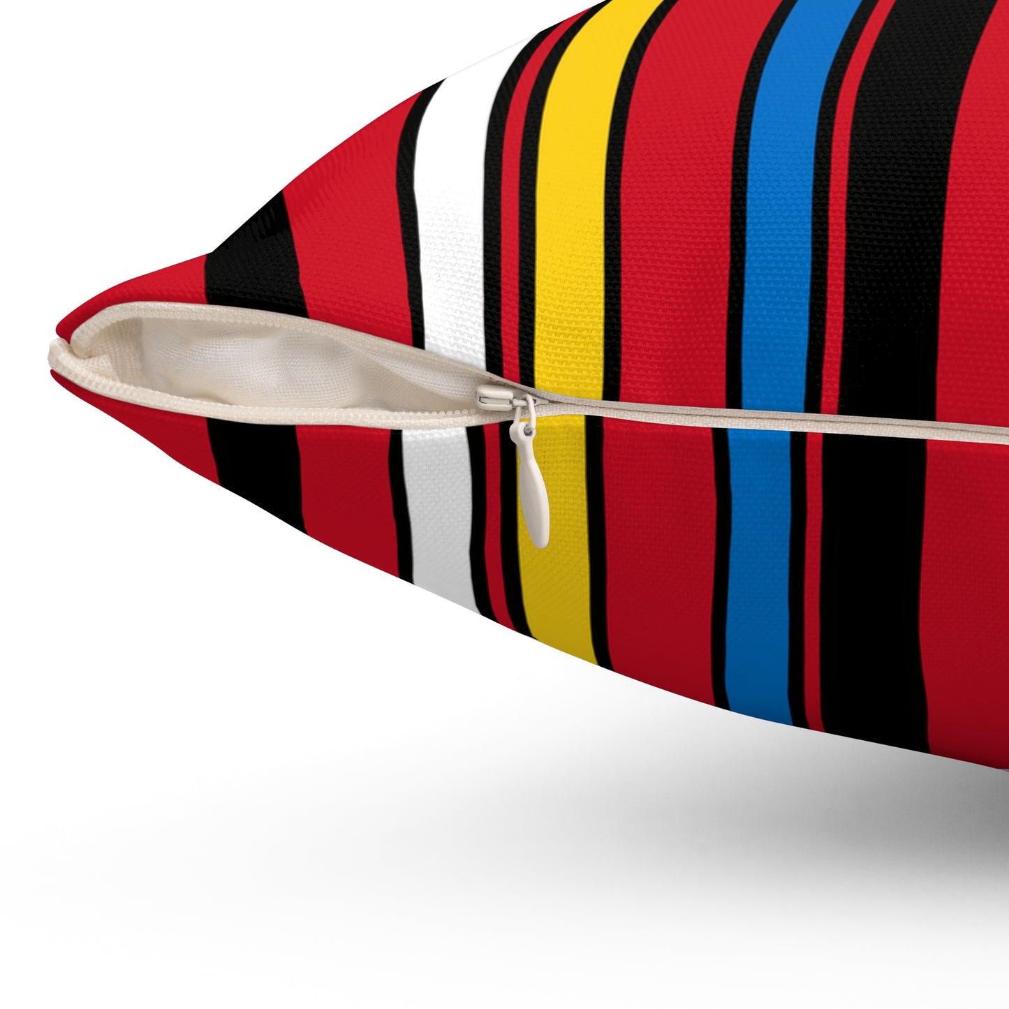 Antigua And Barbuda Retro Stripes Cushion Pillow
