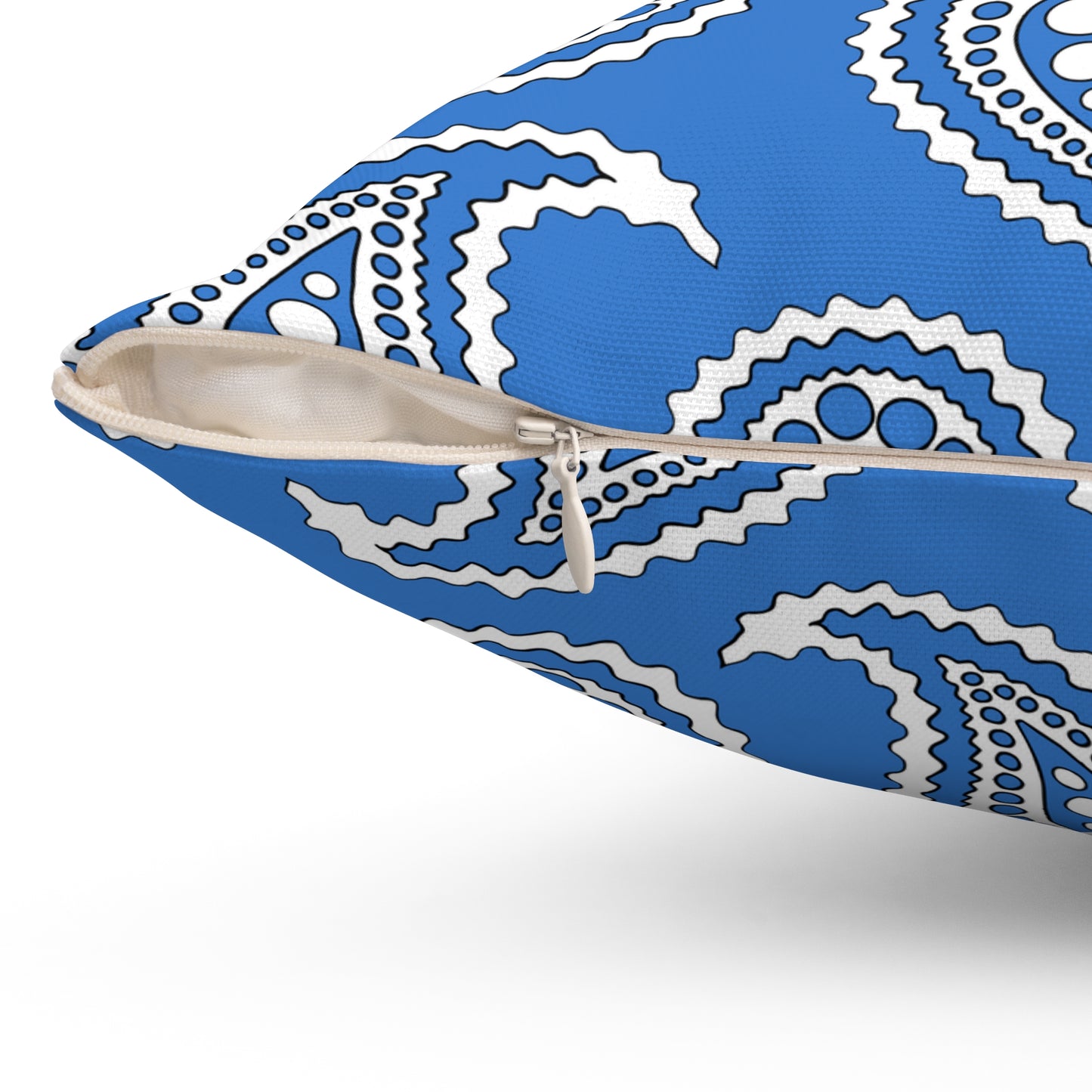Antarctica Retro Paisley Cushion Pillow