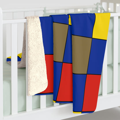 Moldova Retro Check Blanket Throw