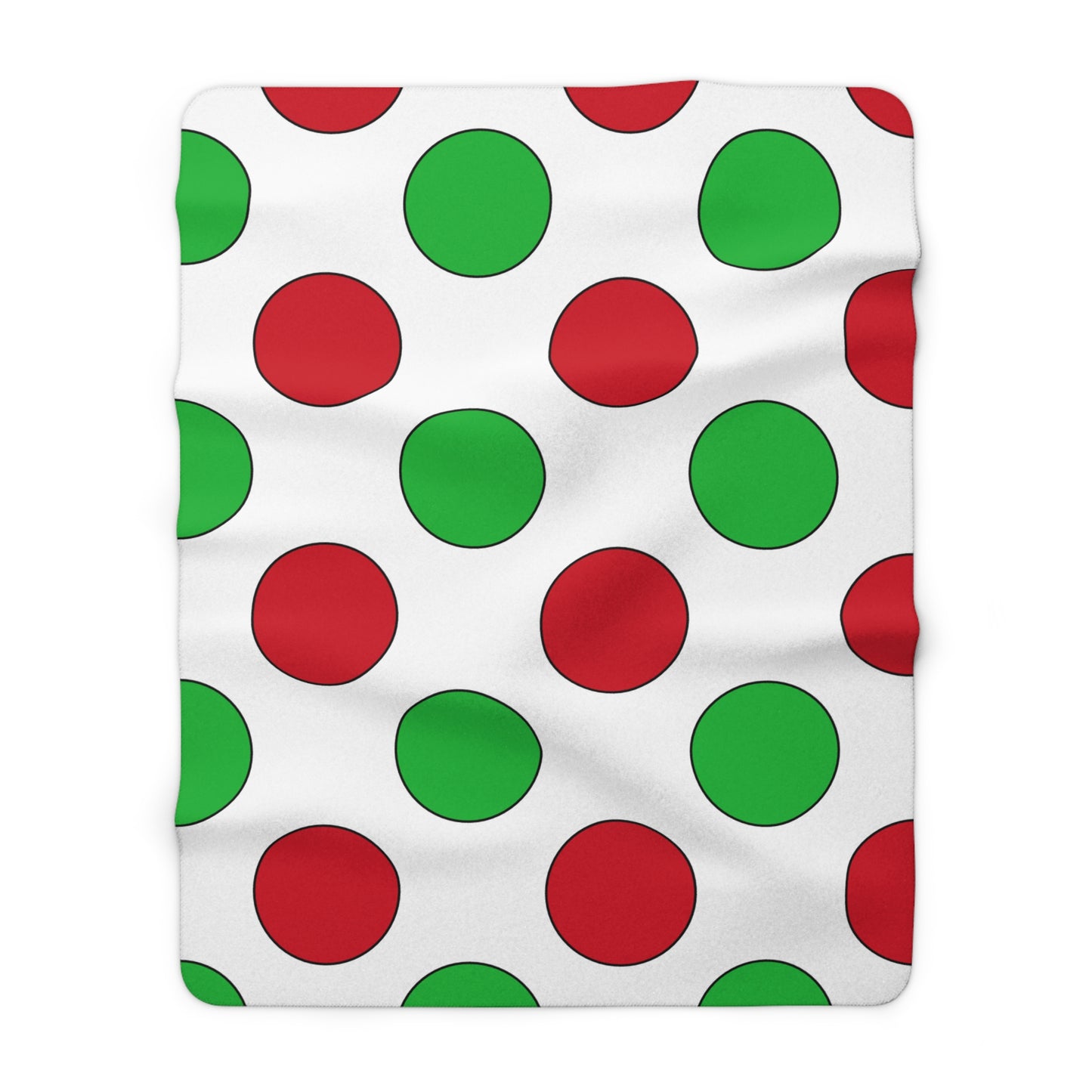 Burundi Retro Polka Dots Blanket Throw