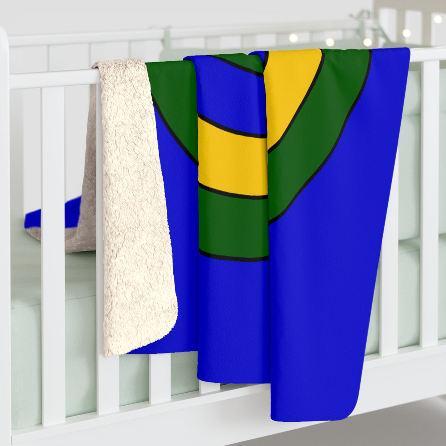 Solomon Islands Retro Target Blanket Throw