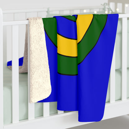 Solomon Islands Retro Target Blanket Throw
