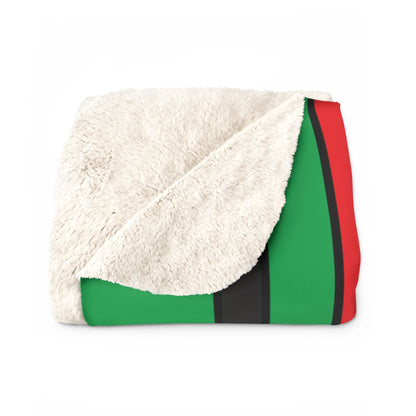 Martinique Retro Stripes Blanket Throw