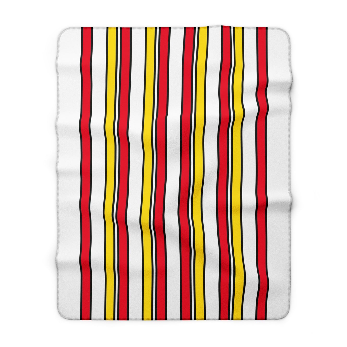 Guernsey Retro Stripes Blanket Throw