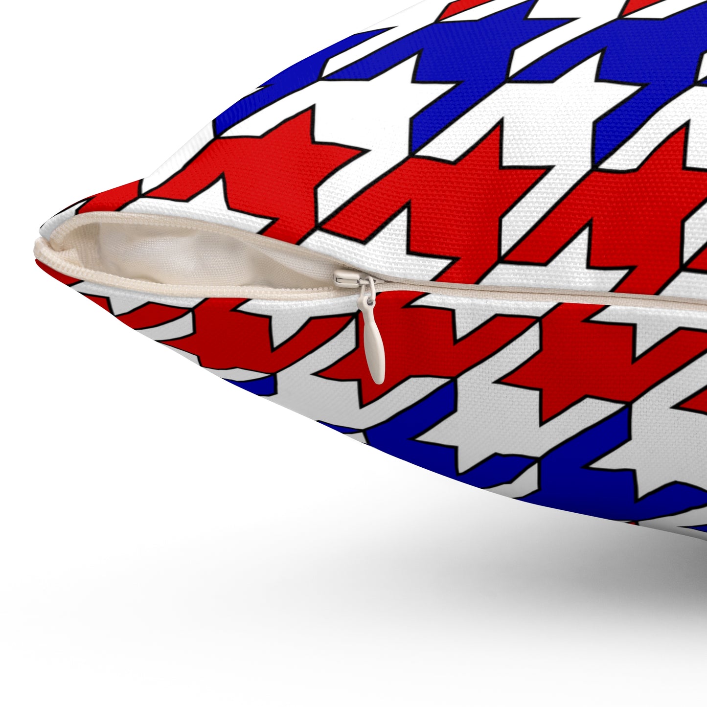 Costa Rica Retro Houndstooth Cushion Pillow