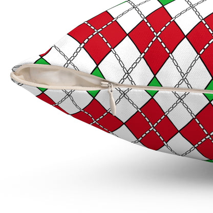 Burundi Retro Argyle Cushion Pillow