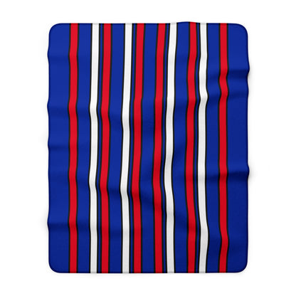 Cambodia Retro Stripes Blanket Throw