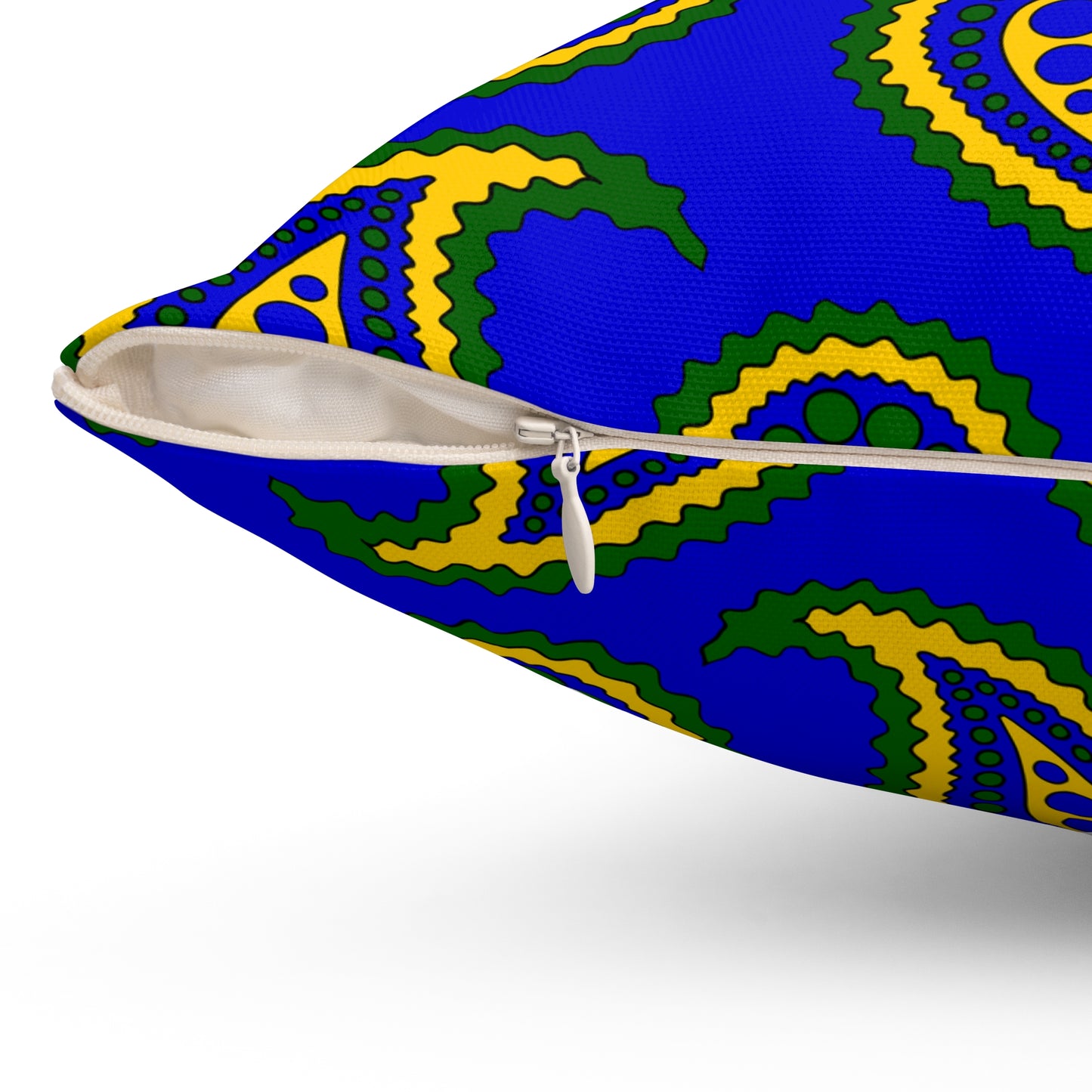 Solomon Islands Retro Paisley Cushion Pillow