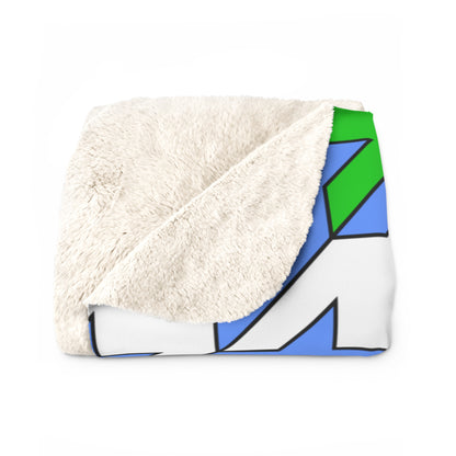 Djibouti Retro Houndstooth Blanket Throw