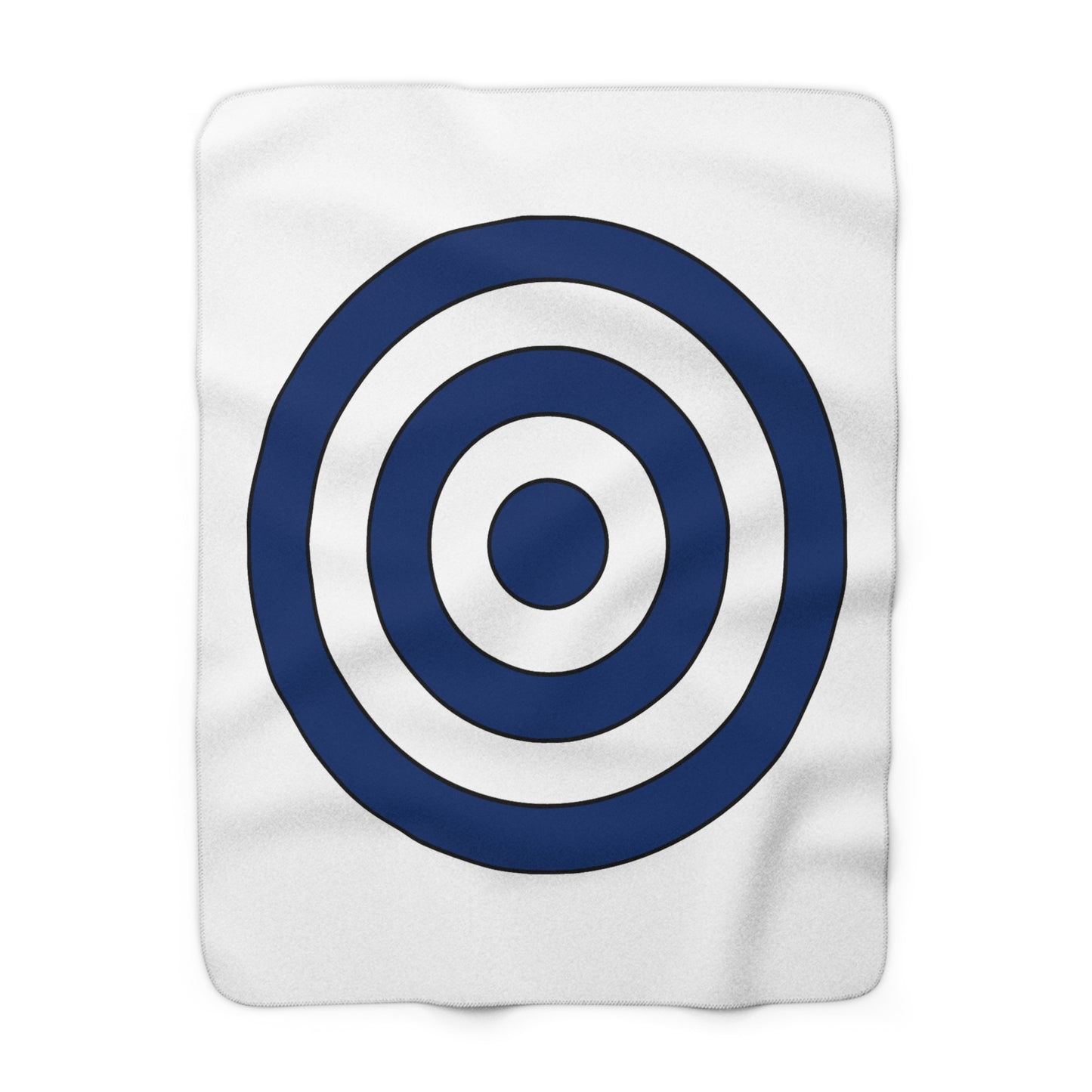 Finland Retro Target Blanket Throw