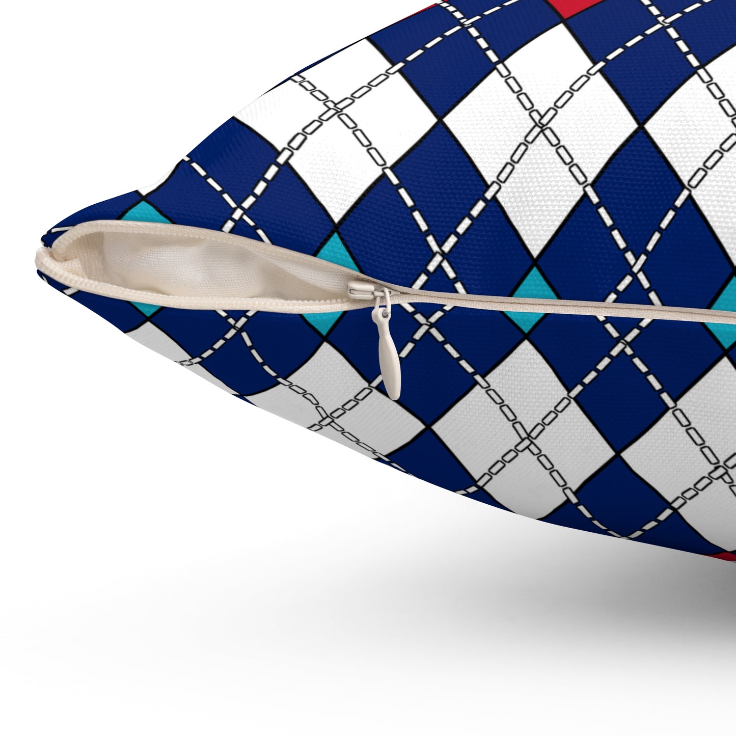 Montserrat Retro Argyle Cushion Pillow