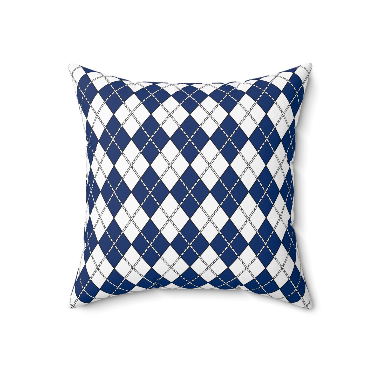 Finland Retro Argyle Cushion Pillow