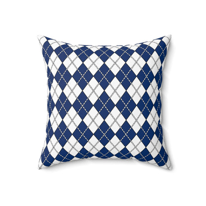 Finland Retro Argyle Cushion Pillow